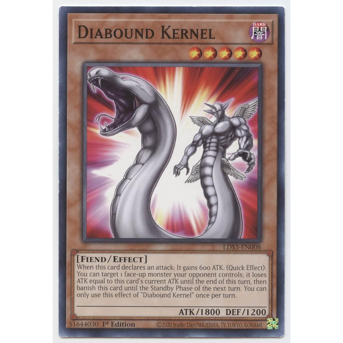 Dearbound Kernel - LDS3-EN008 - Common - First Edition.