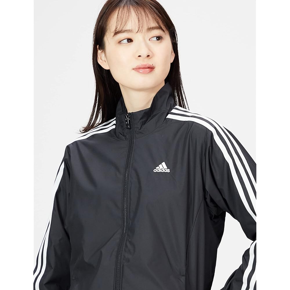 [Adidas] Jersey Top 3 Stripes Windbreaker Jacket JIL40 Women's