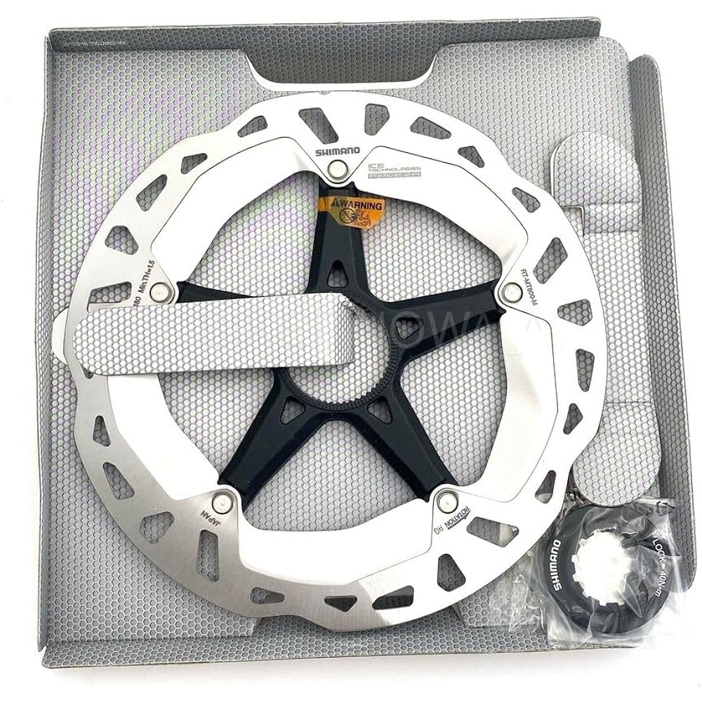 SHIMANO disc rotor RT-MT800 180mm included/inner serration lock ring