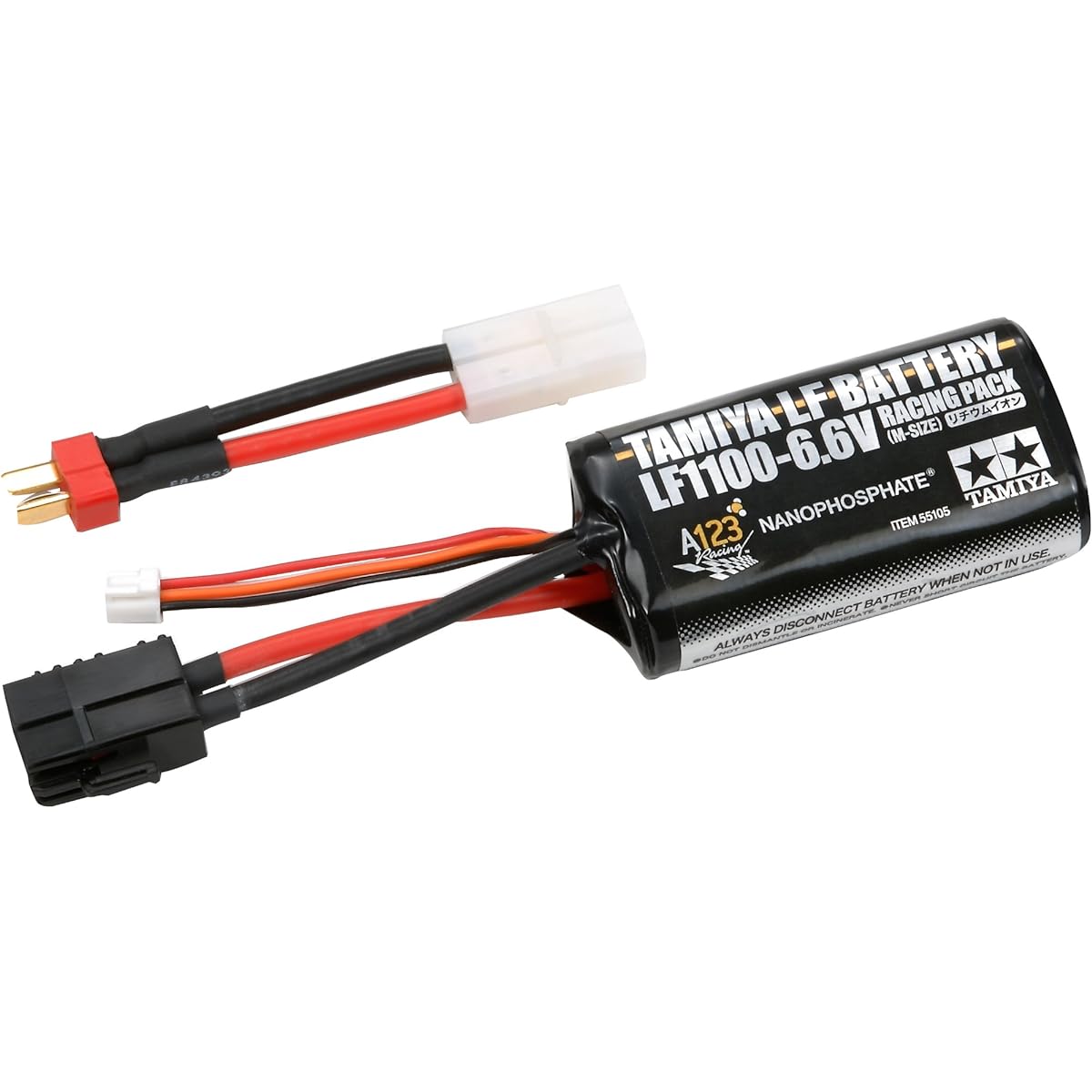 Tamiya Battery & Charger Series LF Battery LF1100-6.6V Racing Pack (M Size) 55105