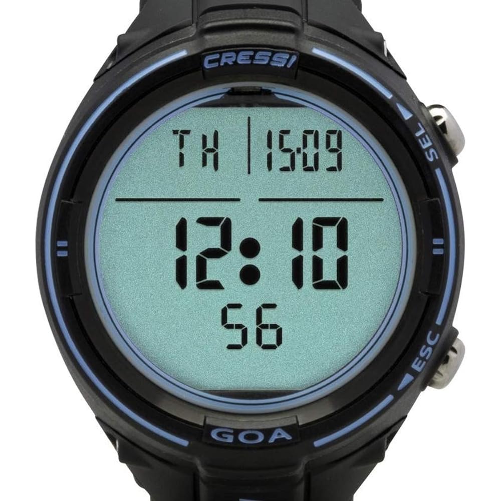 Cressi Scuba Freedive Watch/Diving Computer [GOA] Long Life Battery 4 Colors [Genuine Product]