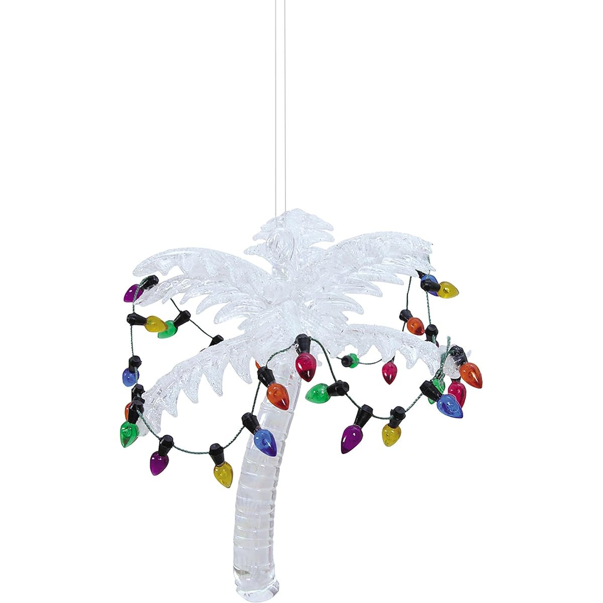 White Palm Tree Ornaments