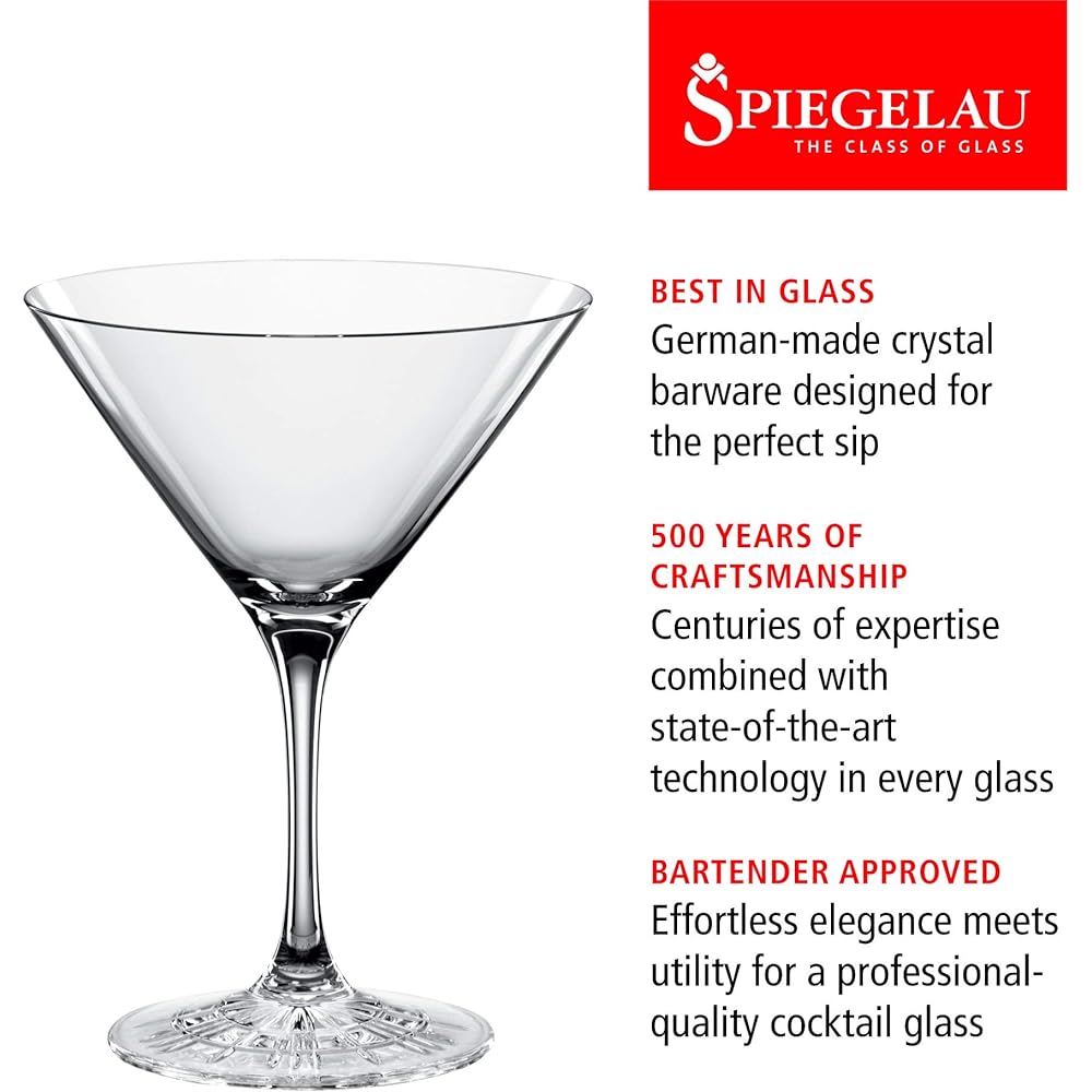 Spiegelau Perfect Serve Collection by Stefan Hinz Perfect Cocktail Glass 165ml 4500175 4 pieces