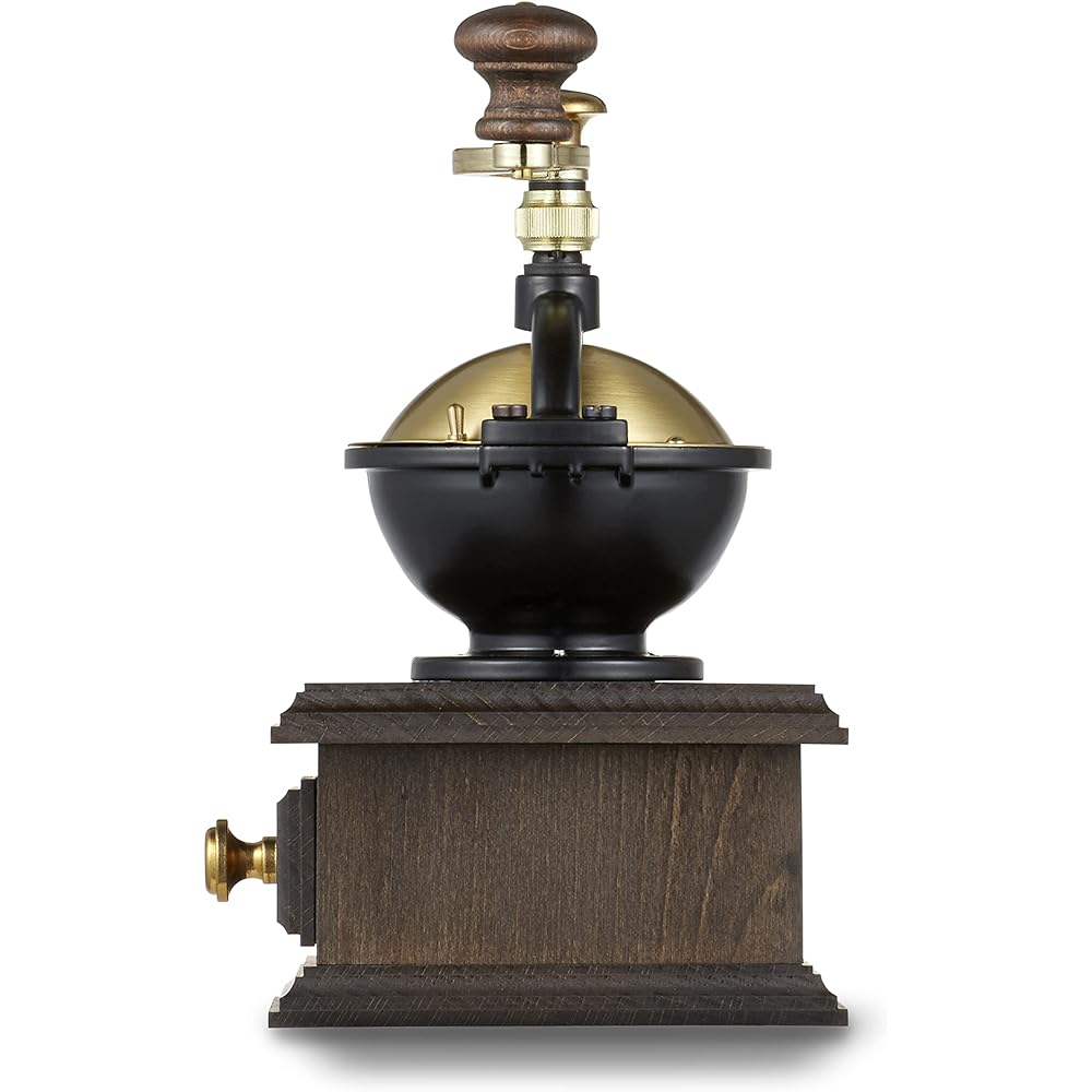 Melitta Coffee Mill Hand Grinder Manual Sassenhaus Mill Lapas Made in Germany Brown MJ-0801