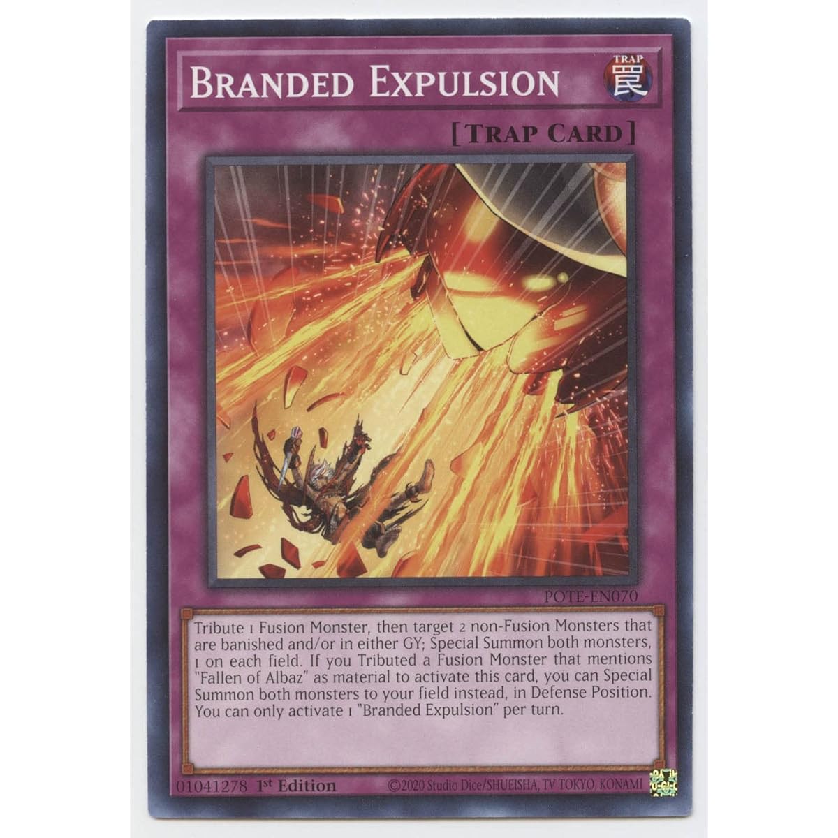 Branded Expulsion POTE-EN070 Common First Edition