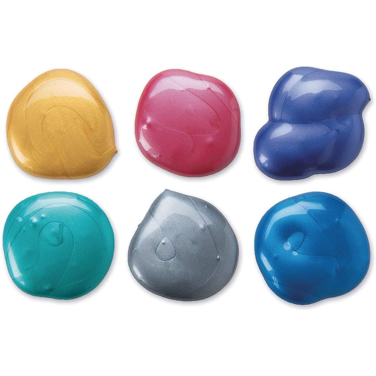 8oz Color Splash! Metallic Acrylic Paint Assortment (Set of 6)
