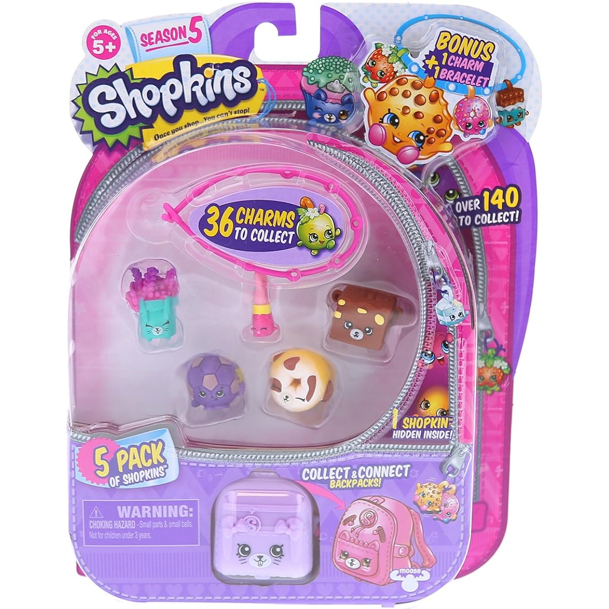 [Shopkins]Shopkins Season 5 5 Pack 56251 [Parallel input product]