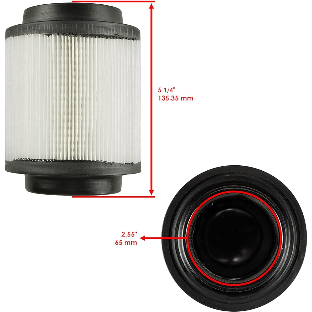 Caltric Air Filter Compatible with Polaris RZR 170 2010 2011 2012 2013 2014 2015 2016 2017 2018 2019 2020 2021 1262218