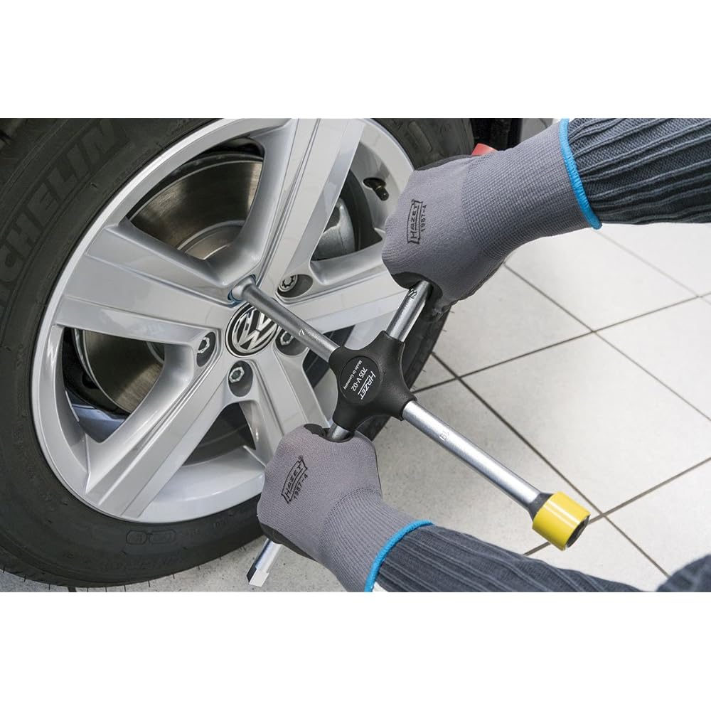 HAZET Cross Spanner Wrench for cars, vans, and MPVs that combines common spanner sizes into one | Outer diameter hexagonal 17 x 19 x 21 x Square drive 12.5 mm (1/2") | 38 x 38 x 3cm [Japanese regular import product] 705V