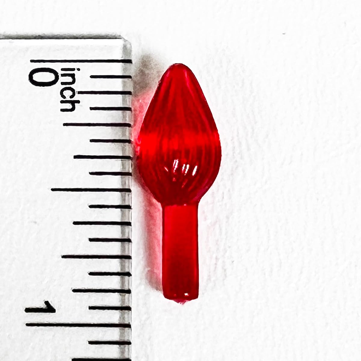 National Artcraft Red Plastic Ornaments for Decorating Ceramic Christmas Trees, Wreaths and Other Crafts (100 Pieces)