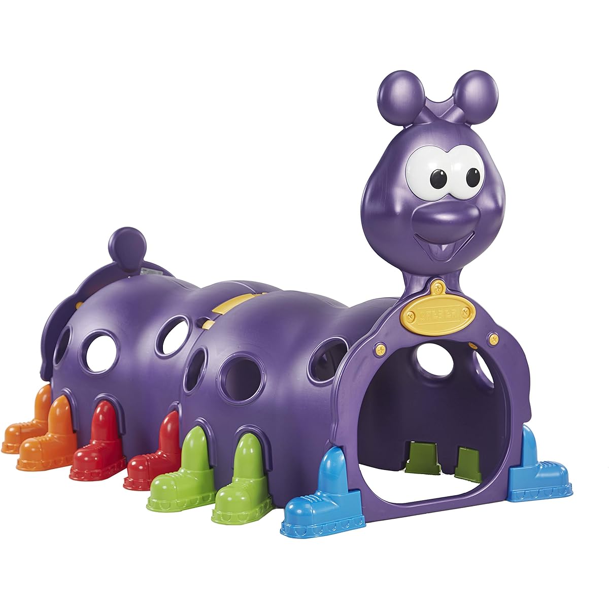 ECR4Kids Happy Caterpillar Climbing Structure Caterpillar Gym