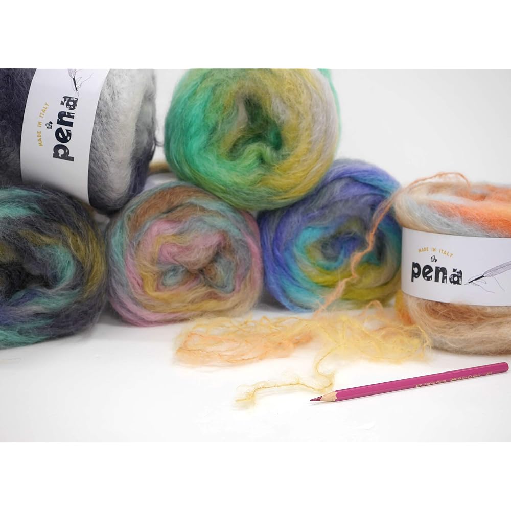 Puppy Pena Wool Thick Col.334 Blue 150g Approx. 270m 2 Ball Set 67