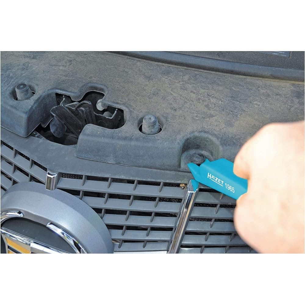 HAZET Plastic Wedge 2-Piece Plastic Tool Set Lever Tool for Loosening Vehicle Body, Door, and Interior Trim Components [Regular Japanese Import Product] 1965/2