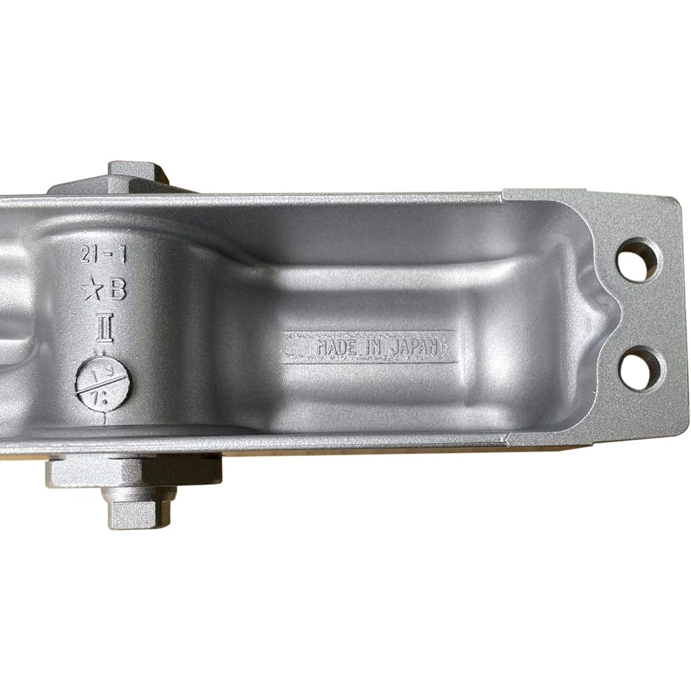 Nippon Door Check Manufacturing New Star Parallel Door Closer with Stop Silver P-182A 1 piece