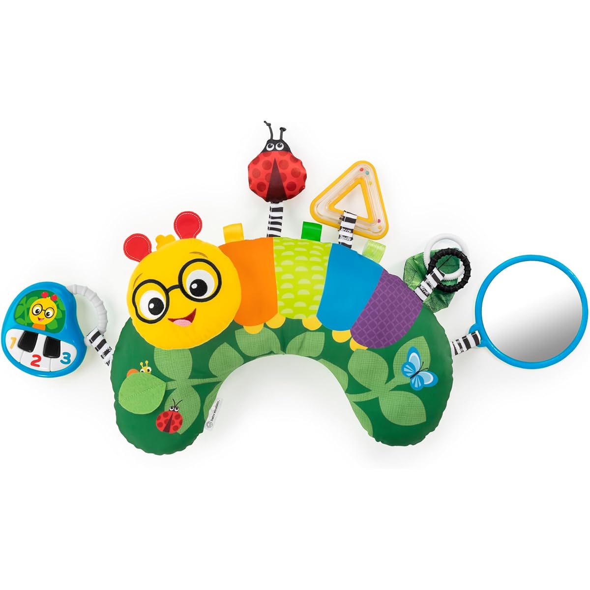 Baby Einstein Baby Einstein Belly Play Activity Cushion [0 months and up] Belly Play, Sitting, Fingertip Educational, Hand Play 16756