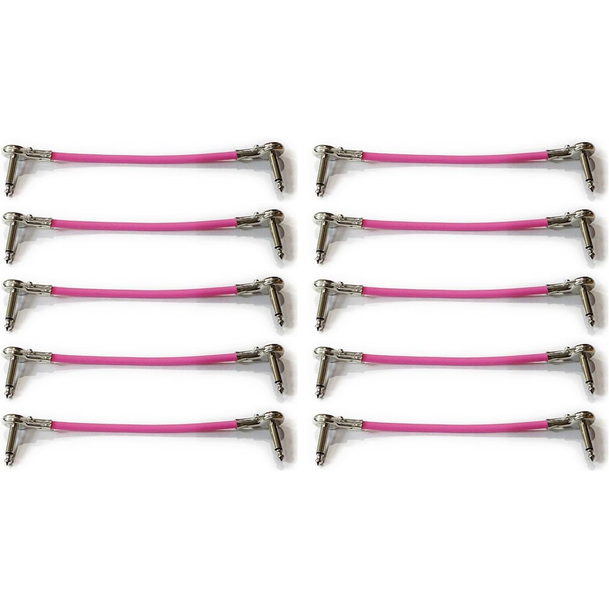 [Live Line] Stage Series Original Patch Cable 20cm L/L Plug Pink (Pink) Custom Order Product 10 Pieces AELL-LPK-20C-LLx10