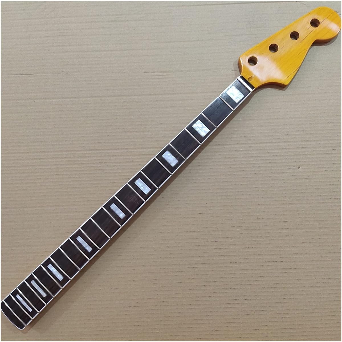 Electric Guitar Neck Maple 20 Fret Pb Bass Guitar Neck Part 4 String Rosewood Fingerboard 34 Inch