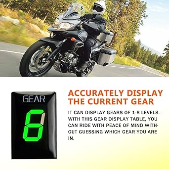 Speed Display Meter Motorcycle Gear Indicator Display Meter For Suzuki DL650 V-Strom 2004-2011 DL1000 2004-2013 GSF650 GSF1250 2007-2010 C800