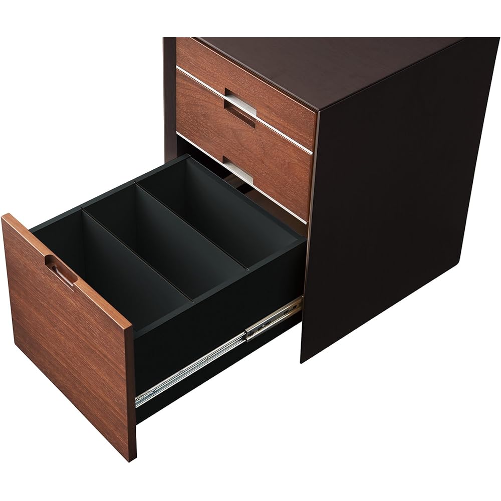 KOIZUMI Study Desk PC Desk Wagon WISE BW Color KWW-636BW Size: W412 x D455 x H600mm