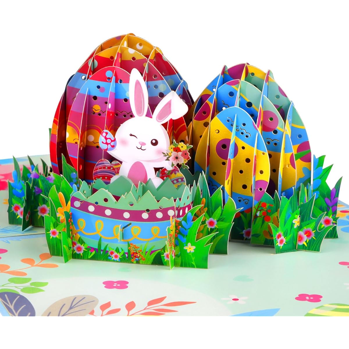 D4DREAM Easter Pop-up Card with Envelope