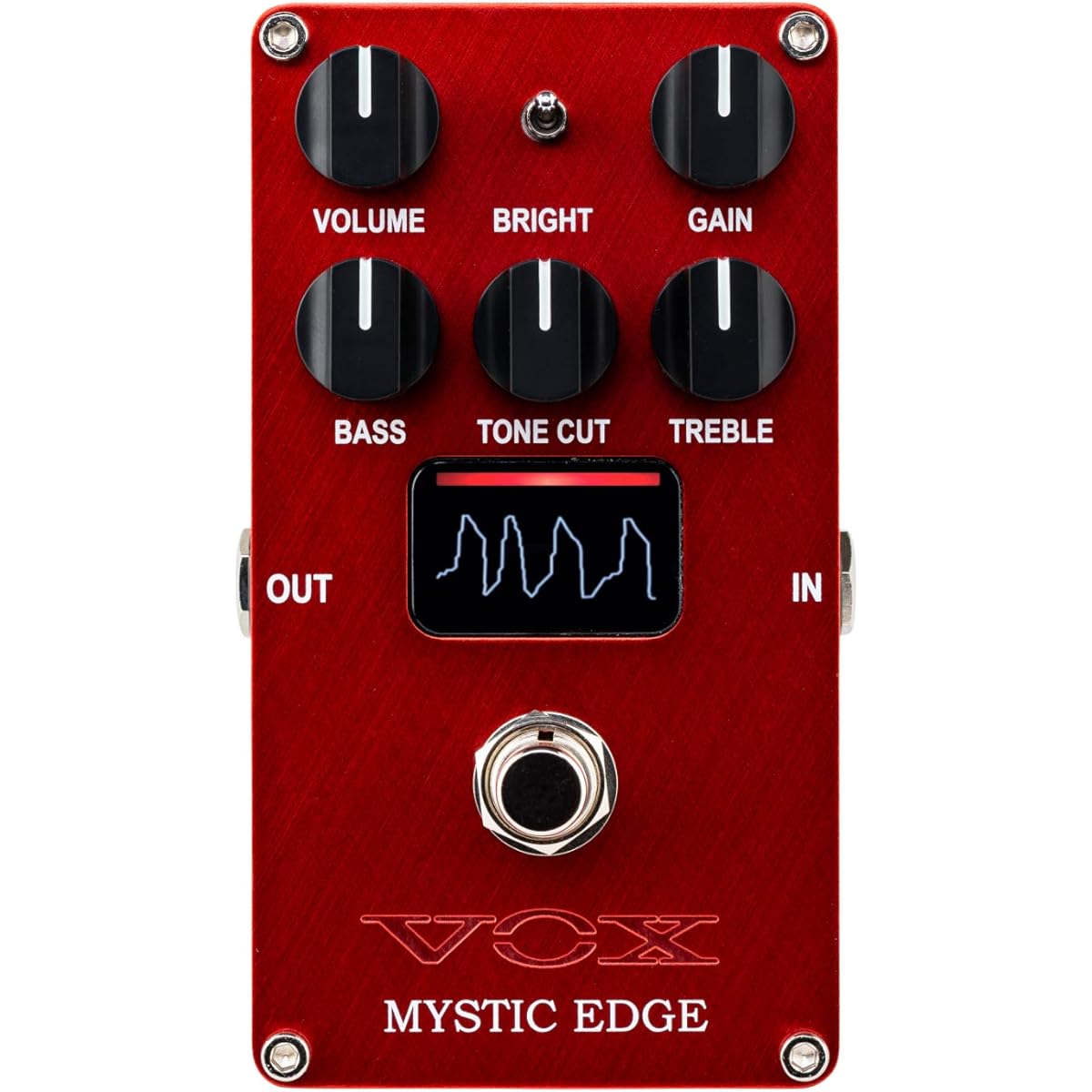 VOX Compact Effector for Electric Guitar MYSTIC EDGE VE-ME Mystic Edge Vacuum Tube Equipped with Nutube VOX AC30