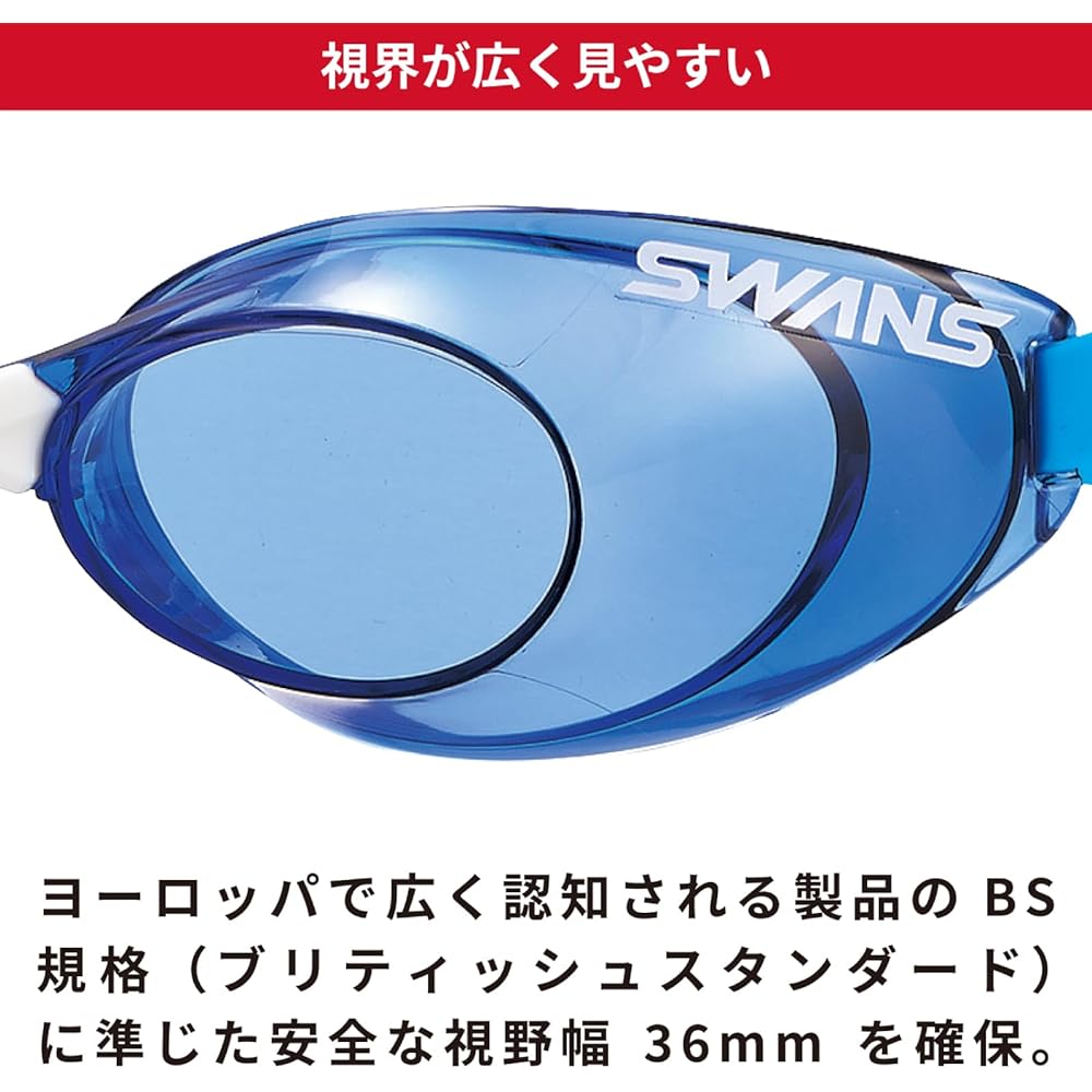 SWANS (Swans) Made in Japan Swimming Goggles Sniper Sniper SR-10 Racing Non-cushion for 12 years old ~ Adult Fina certified model