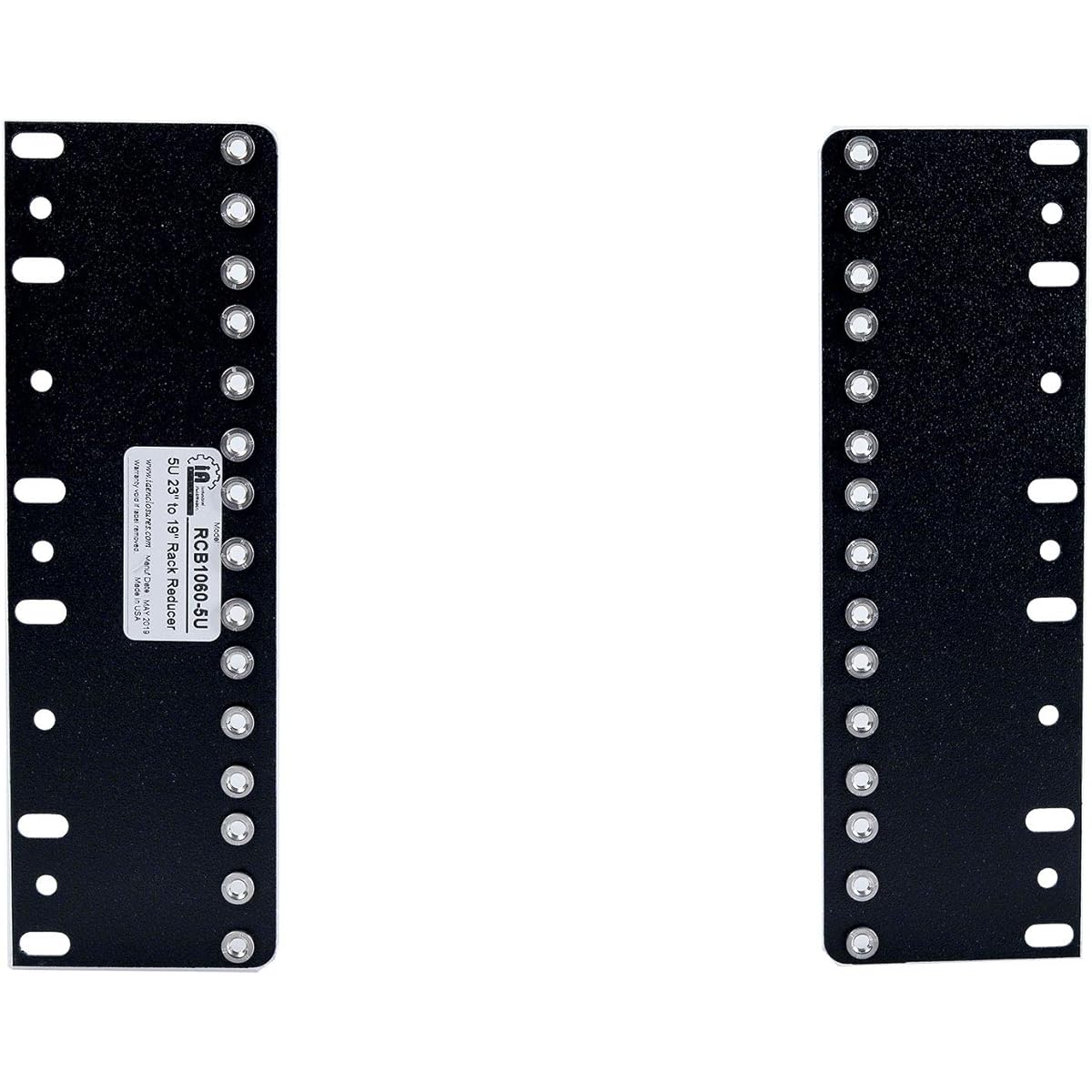 RCB1060 - 5U Rack Mount 5U 23" to 19" Rack Reducer Adapter Bracket for 2 Post or 4 Post Cabinet (1 Pair)