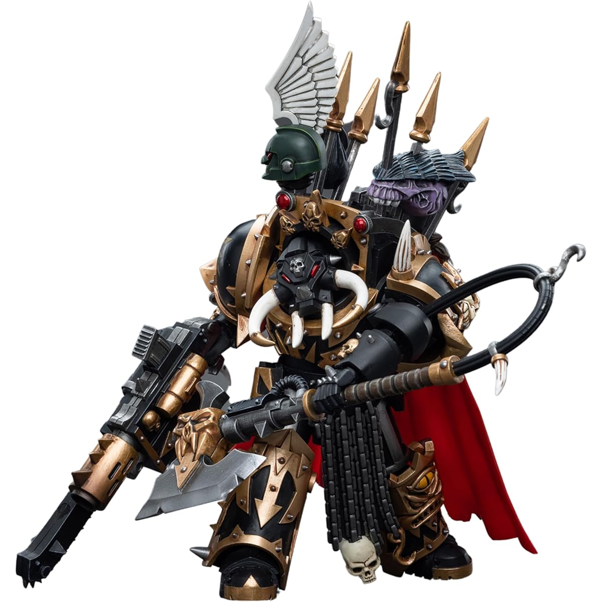 JOYTOY 1/18 Warhammer 40,000 Action Figure Chaos Space Marines Black Legion Lords of Chaos Terminator Armor Collection Model Gift