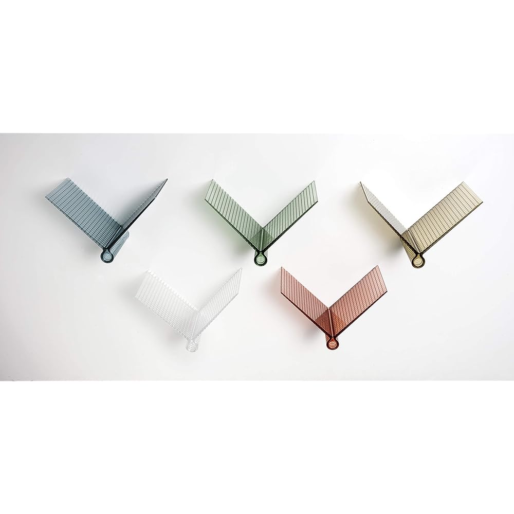 Kartel Magazine Rack Pink W23/D17.5/H23cm Kite Shelf Set of 2 SFAC-K8060-RO-2S 2 Pieces Set of 2 [Genuine Domestic Distributor]