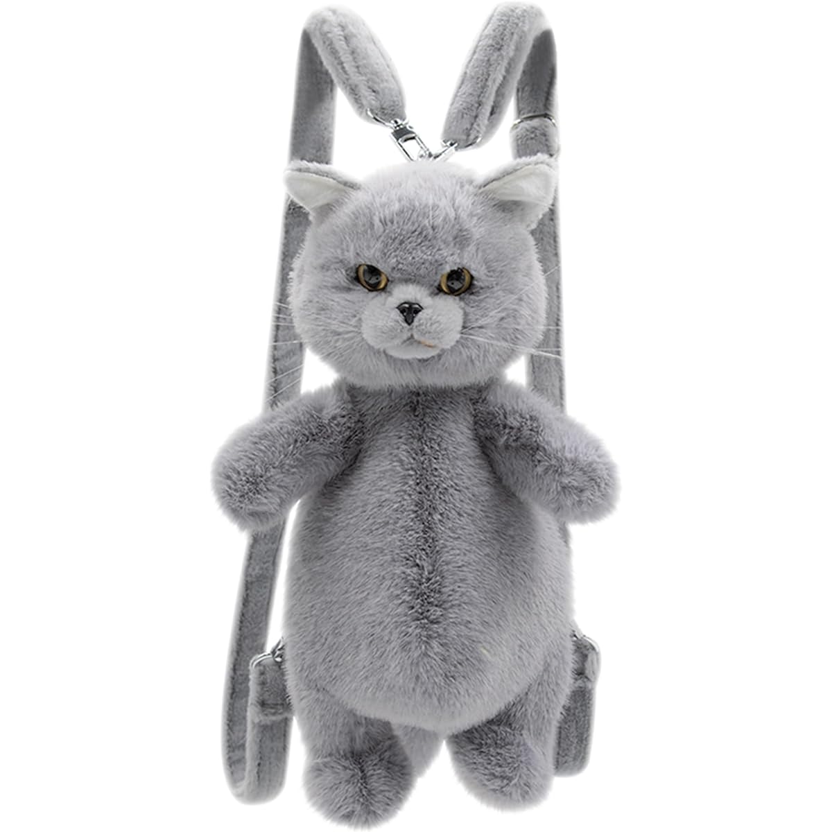 Chongker Cat Stuffed Toy Cute Handmade Cat Stuffed Toy Mini Backpack Gift Gift for Women