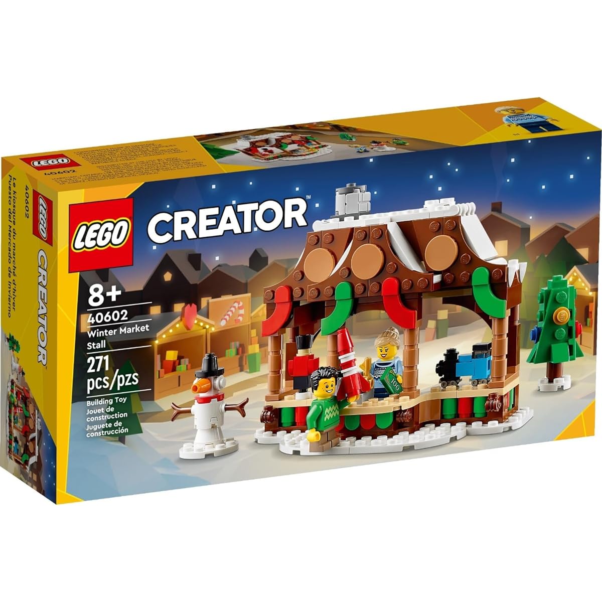 LEGO 40602 Winter Market Stall GWP (271 pieces)