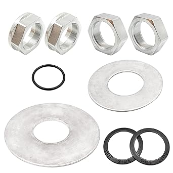 M MATI Axle Nut Washer Seal for Honda Rancher 420 TRX420 2007-2013 90307-HM5-930 90308-HM5-930 90481-HC4-000