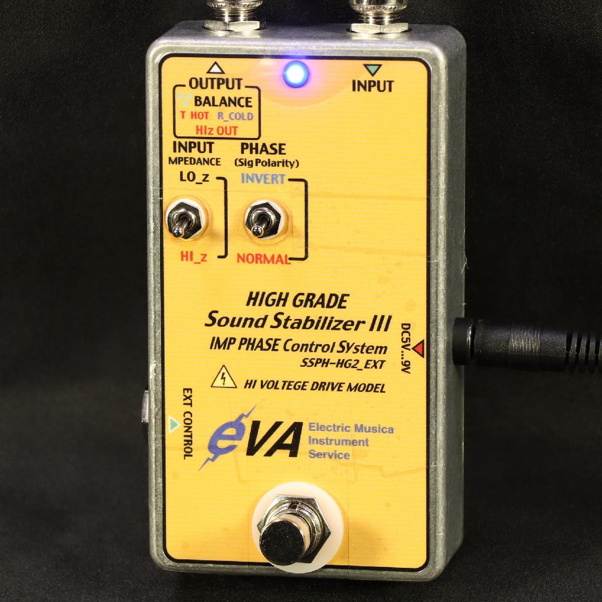 EVA ELECTRONICS/HIGH GRADE Sound Stabilizer III IMP PHASE Control System SSPH-HG2 EXT Footswitch Custom EVA ELECTRONICS