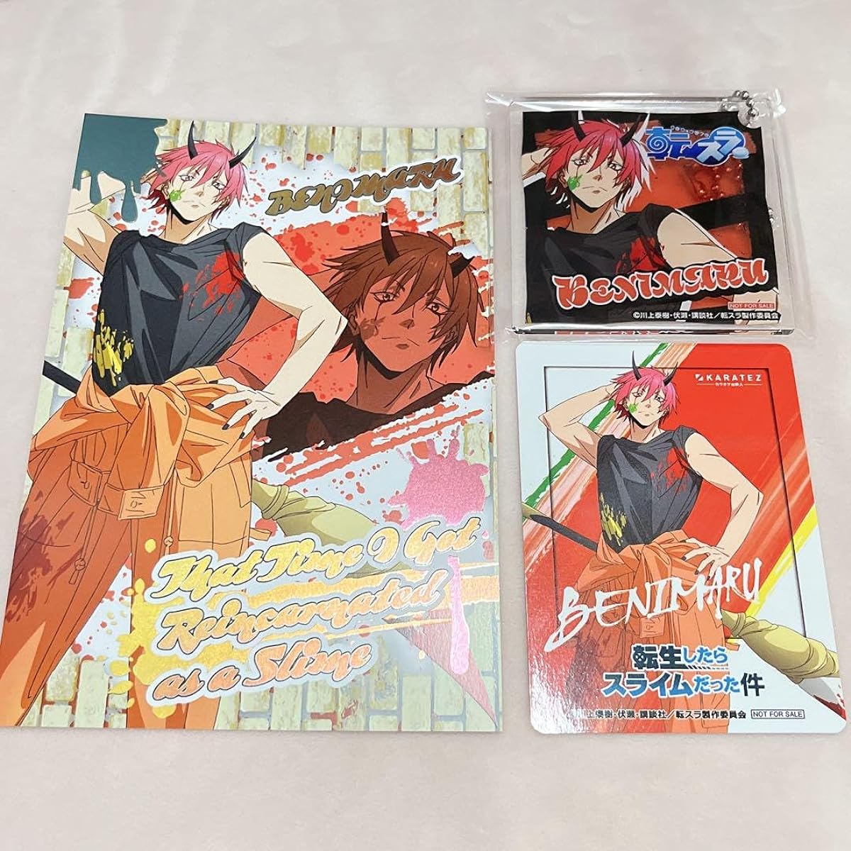 Benimaru 3-piece set, That Time I Got Reincarnated as a Slime, Karaoke no Tetsujin JO