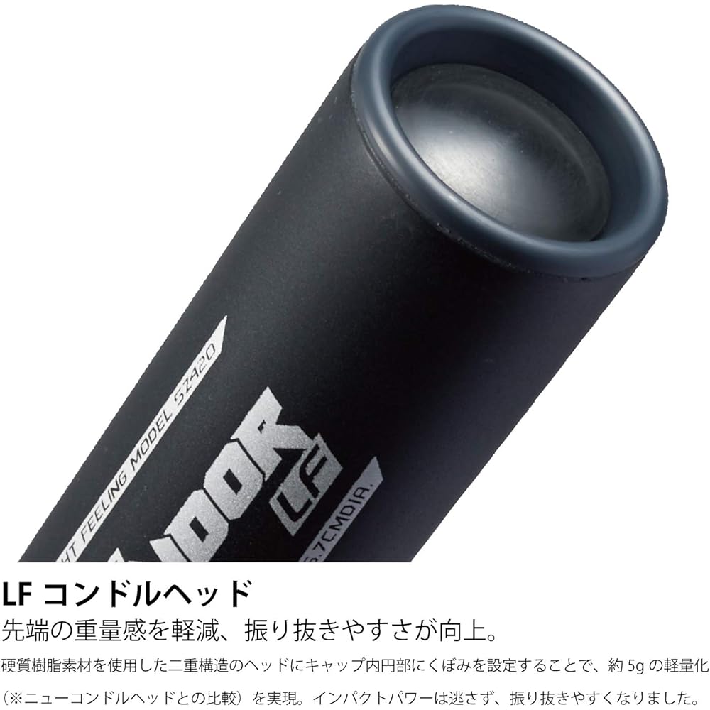 SSK Baseball Hard Metal Bat Super Condor LF [2020 Spring/Summer Model] SBB1001 Black x Silver (9095) 83cm