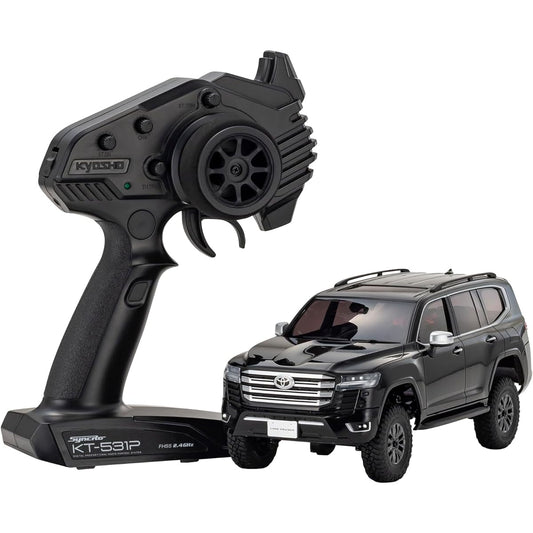 Kyosho Kyoso MINI-Z 4x4 Ready-Set Toyota Land Cruiser 300 Black Electric Radio Control 32533BK