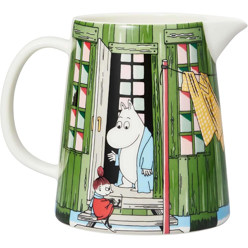 [Regular Imported Product] Moomin (Moomin by ARABIA) Bathhouse Pitcher with Lid 1.0L 1055267