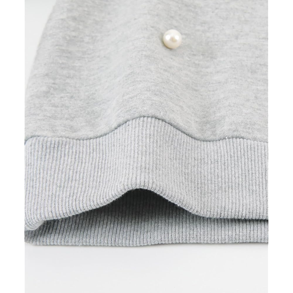 [Titty Bait] Women's Pullover with Fleece Pearls ACJR2562