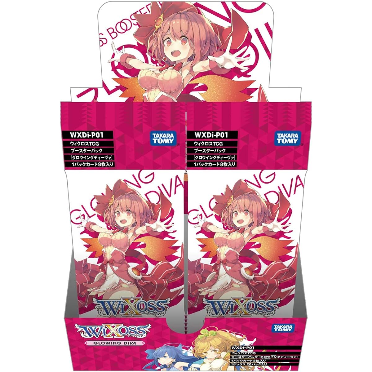 WIXOSS WXDi-P01 TCG Booster Pack GLOWING DIVA BOX