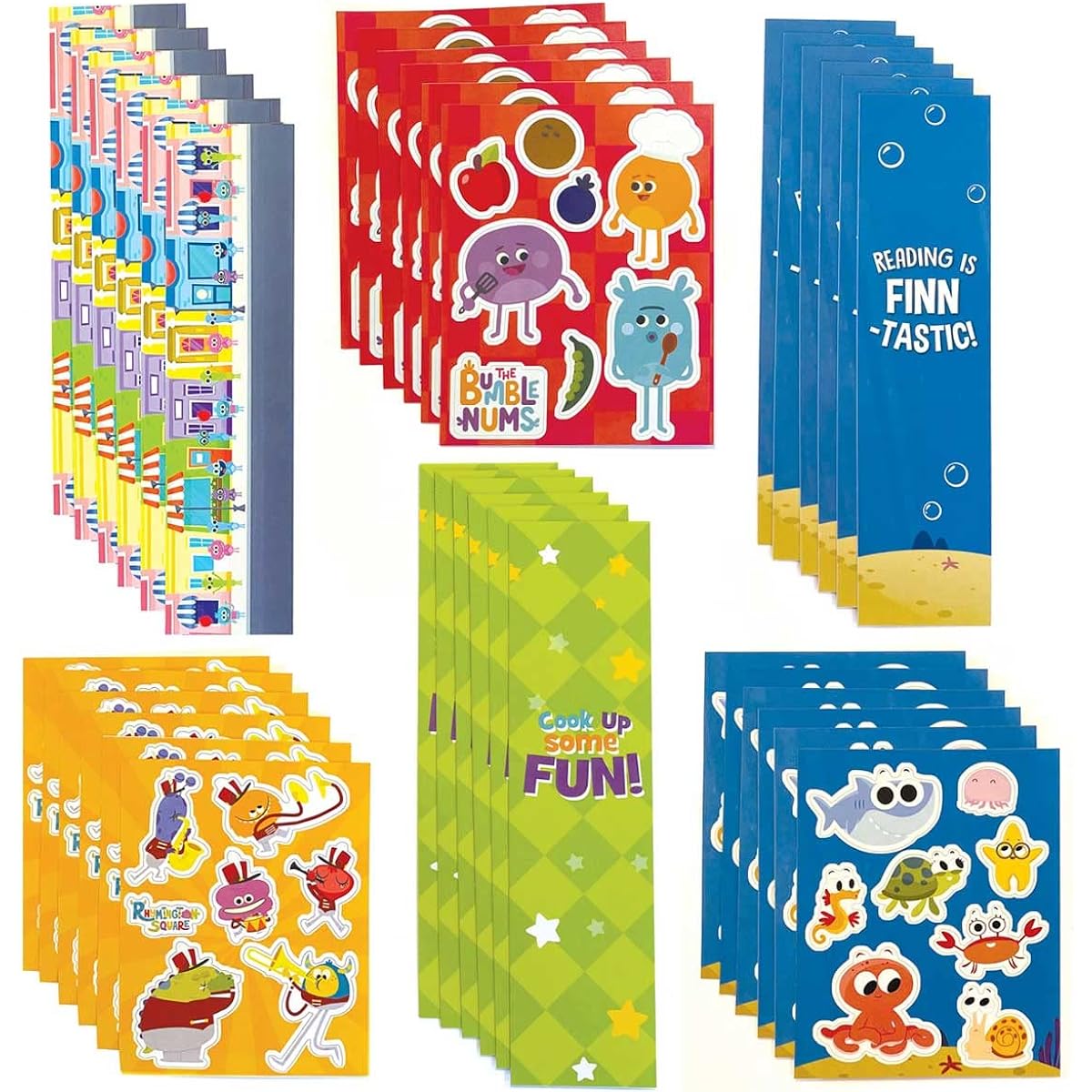 Super Simple Songs Rhymington Party Favor Create A Bookmark Set Multi