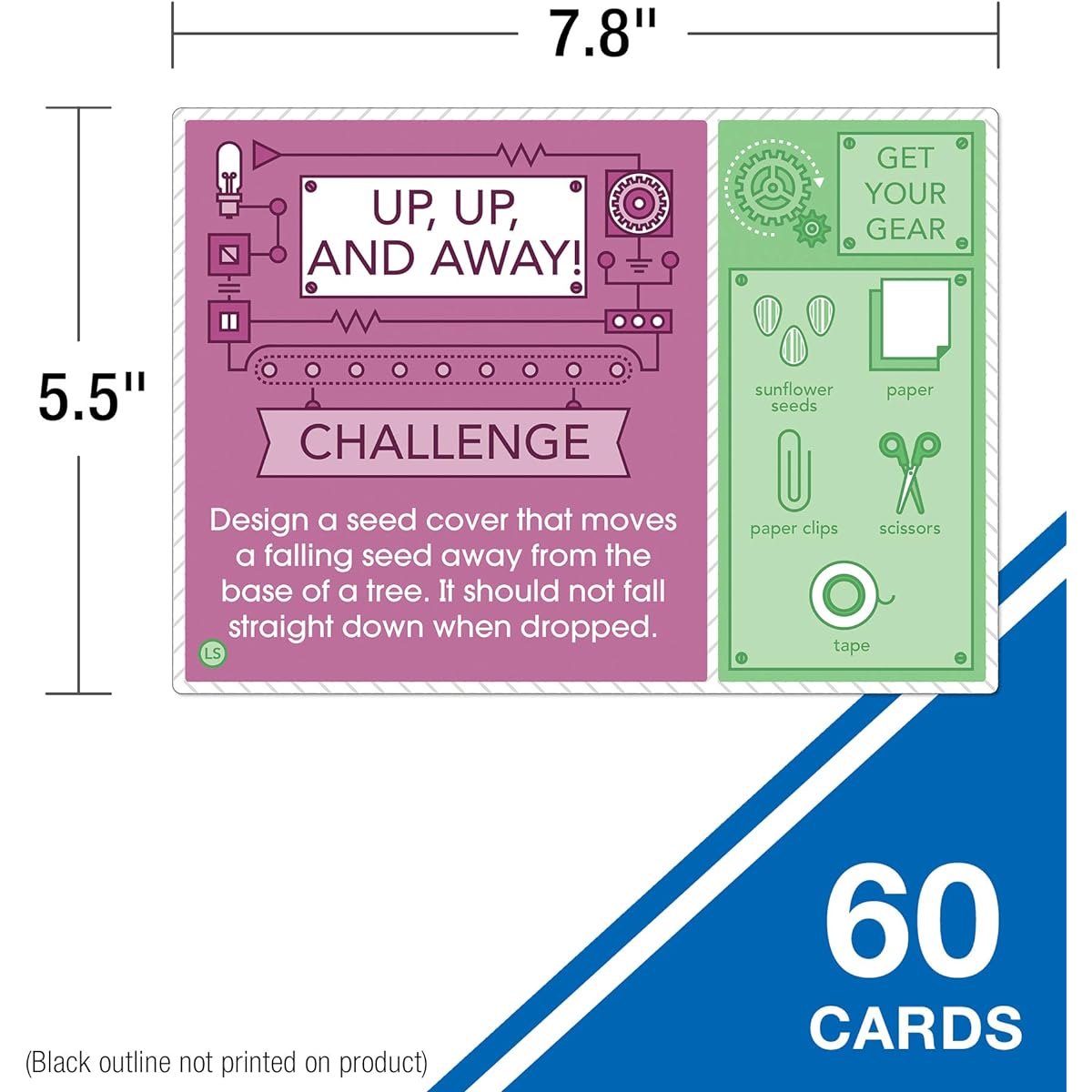 Carson Dellosa STEM Challenge Learning Cards Bundle Hands-On Science Kit 2 Pieces for Kids Ages 8-12 60 STEM Projects Educational Science Kit STEM Educational Kit for Homeschool or Classroom