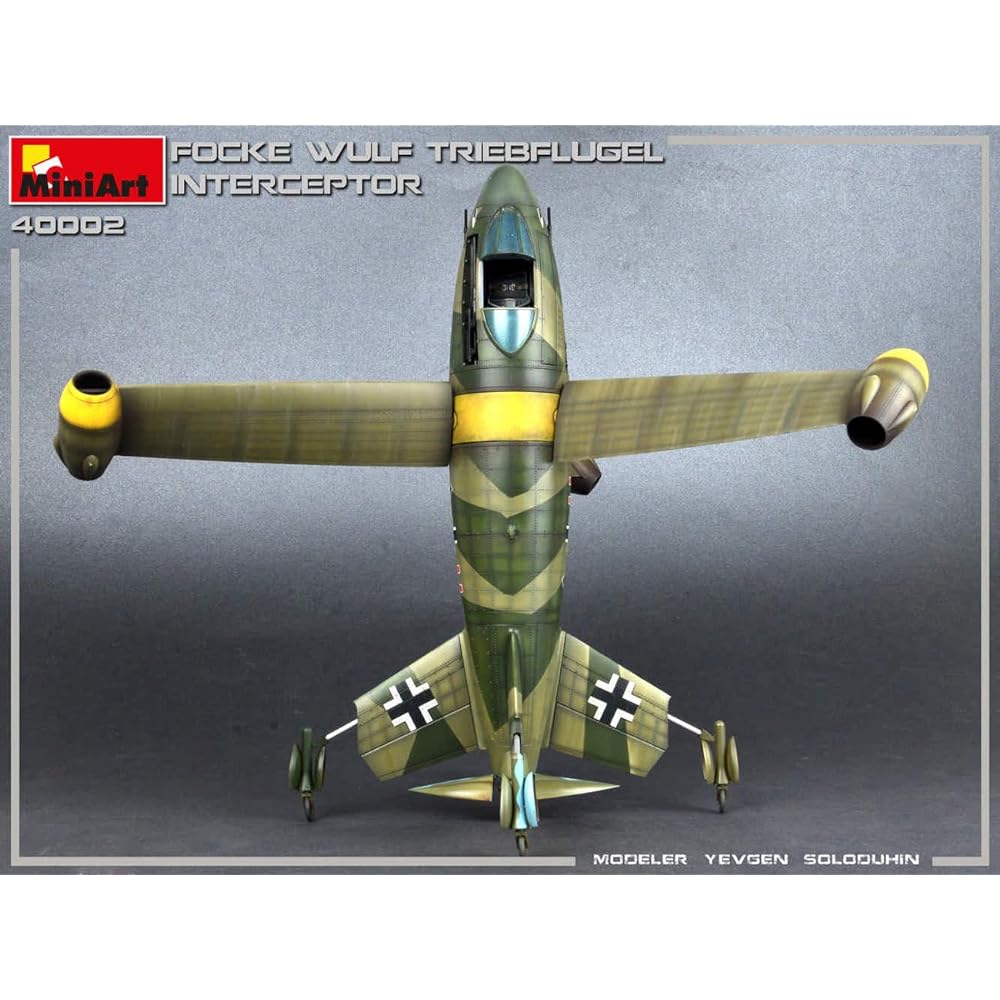 Miniart 1/35 Luftwaffe Focke-Wulf Triebflugel Plastic Model MA40002