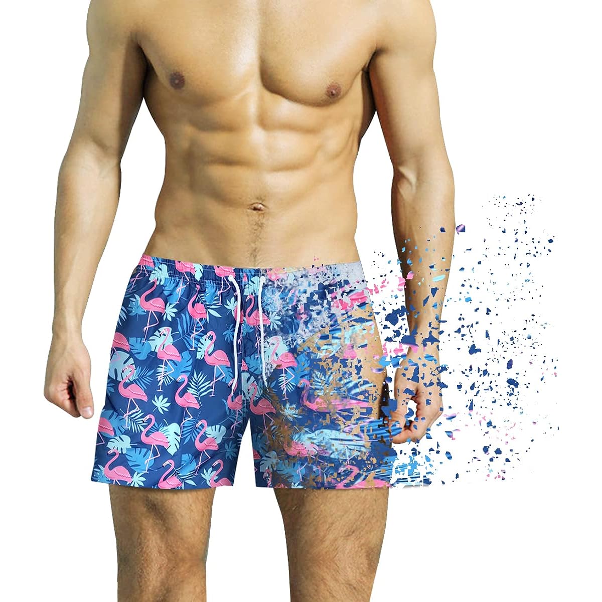 CCMIOCO New prank Swimming trunks that break easily in water Pool party Seaside tour Swimming competition