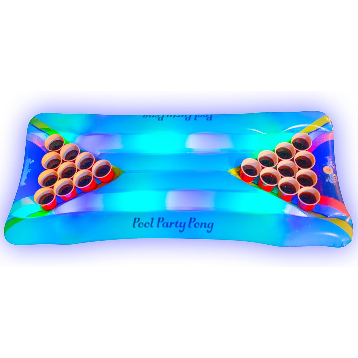 Poolcandy Inflatable Pool Party Pong Illumination LED