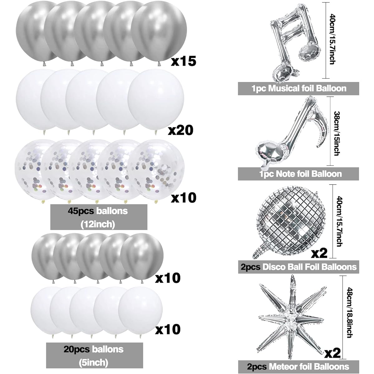 Happy Birthday Disco Party Decorations Set Disco Ball Balloons Groovy 60s 70s Disco Theme Party Decorations Boogie Disco Dance Party Wedding Bachelorette Party Graduation New Year Party Supplies