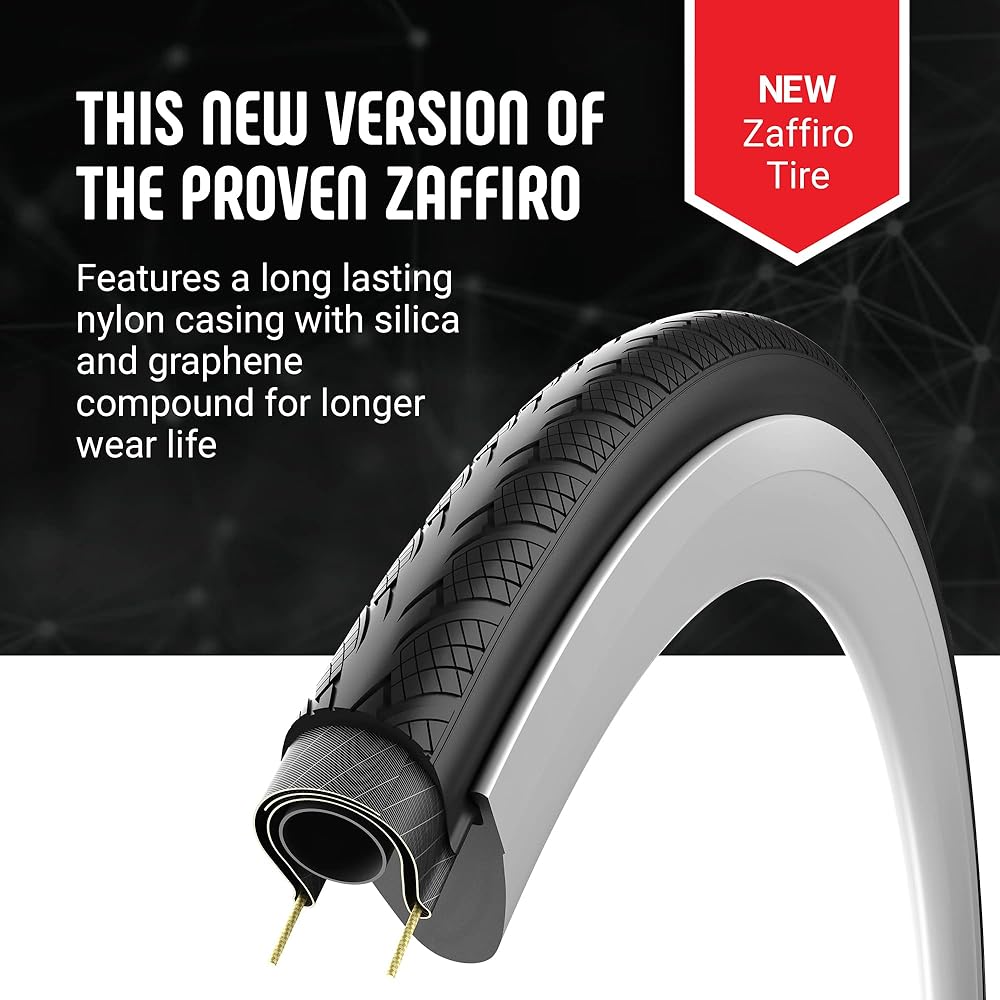 Vittoria Zaffiro 5 Clincher [Zaffiro V(Rigid)] All Black [Casing: Nylon 26TPI]
