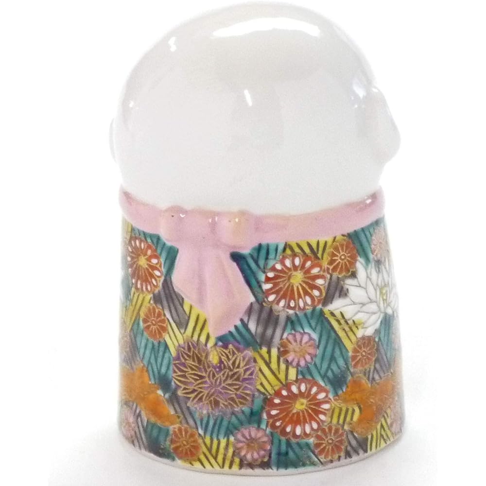 Kutani ware [Lucky Ornament] Jizo-sama Kinkazume No. 3.5 Interior