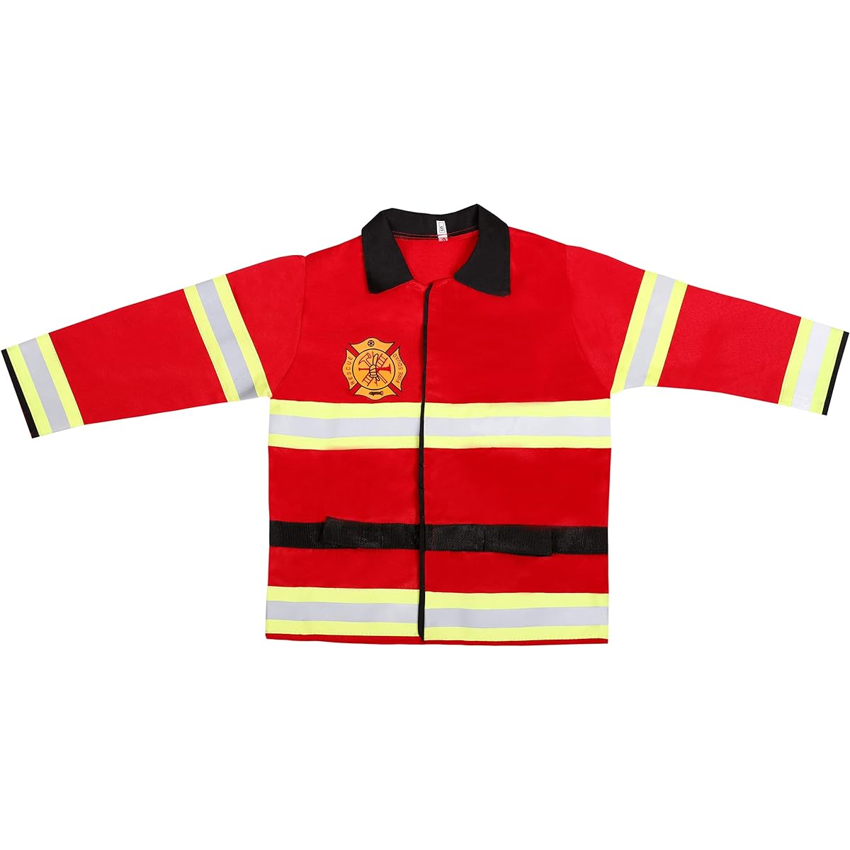 Kids Firefighter Role Play Costume and Accessories Set for Boys and Girls