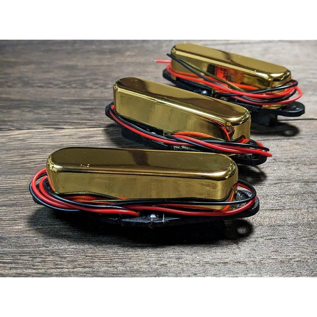 Telecaster front single pickup gold flat x3 ②