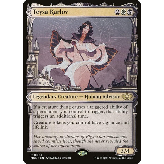Magic: The Gathering - Teysa Karlov (061) - Showcase - Multiverse Legends